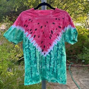 Liquid Blue Kids Watermelon Tie-Dye Tee